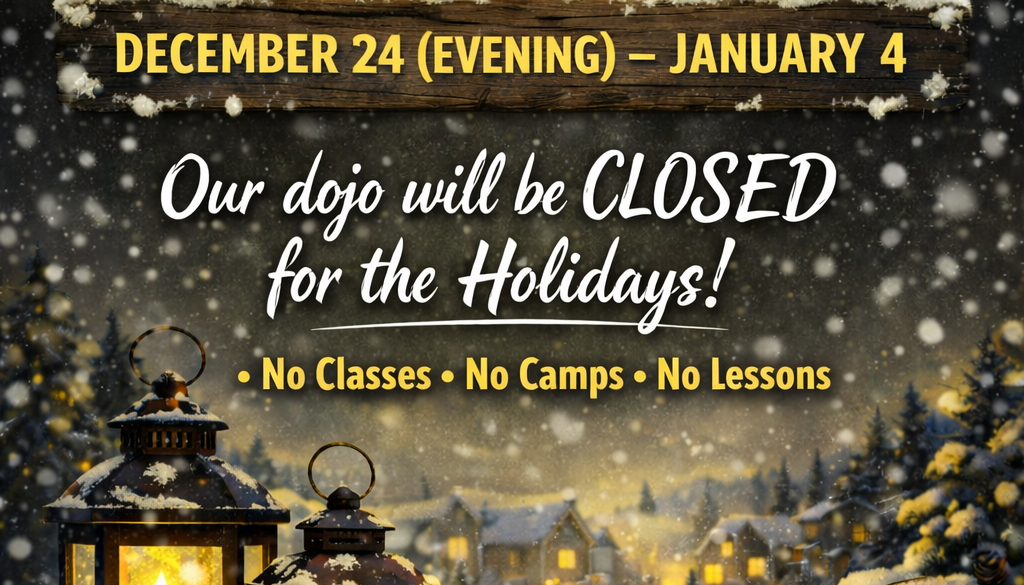 Encinitas Karate Holiday Schedule