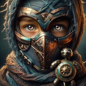 Clockwind Ninja and Switch mascot at Time Travel Academy Camp Encinitas 2026